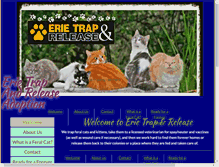 Tablet Screenshot of erietrapandrelease.com